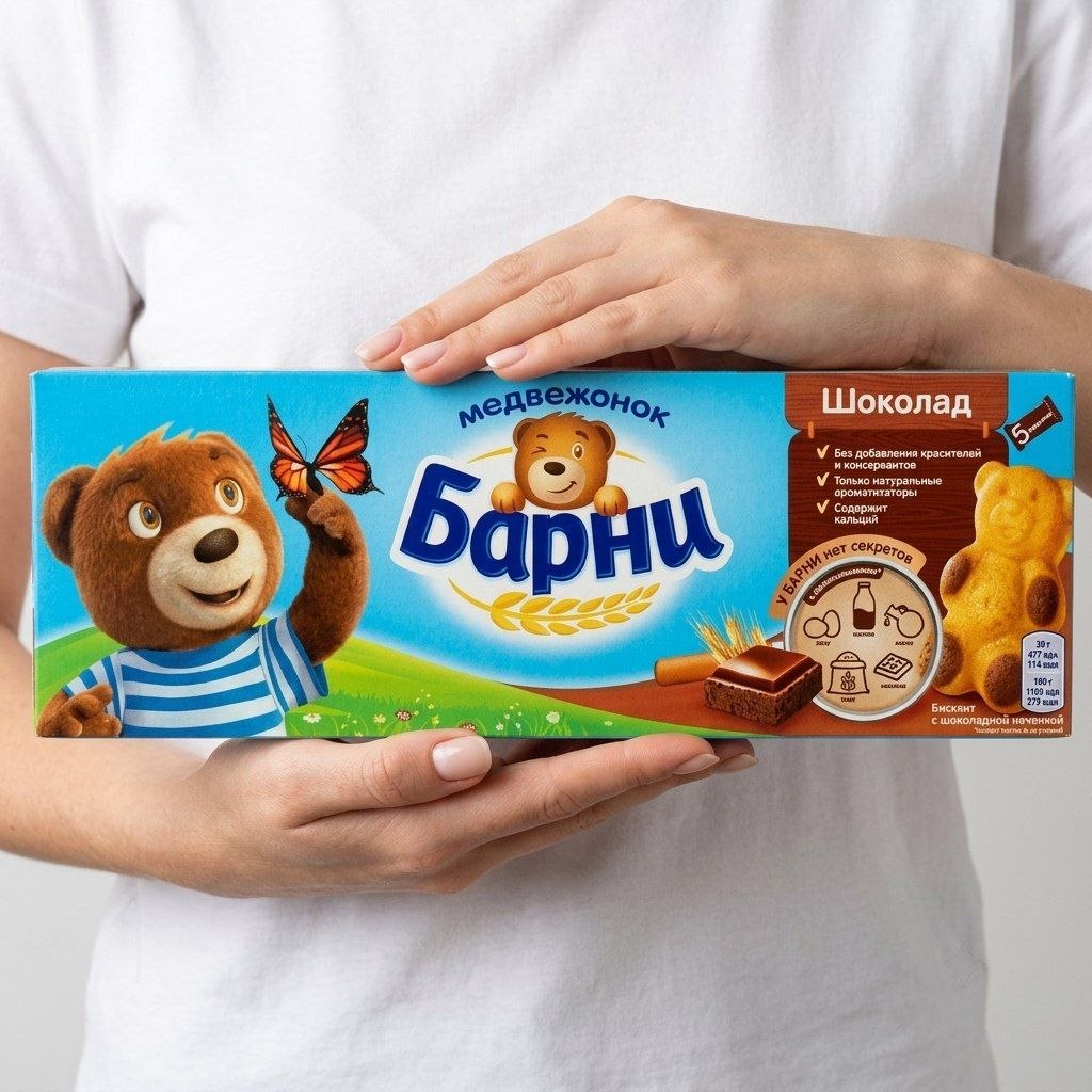 ПИРОЖЕНОЕ БИСКВИТНОЕ «БАРНИ»